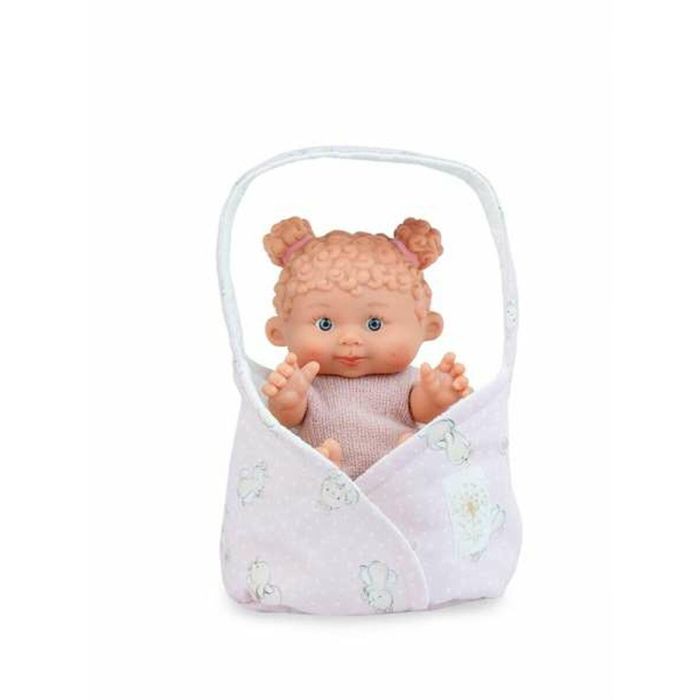 Muñeca nenotin baby en estuche. cuerpo y extremidades de vinilo 21 cm 1