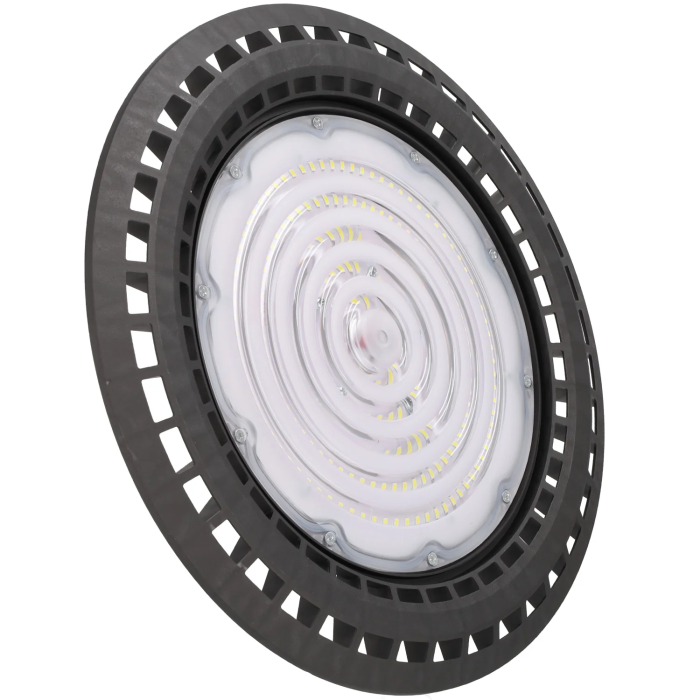 Campana LED 200W 34.000Lm 6000ºK IP65 Driver Regulable 0-10V 30.000H Iluminación Industrial Exterior Interior