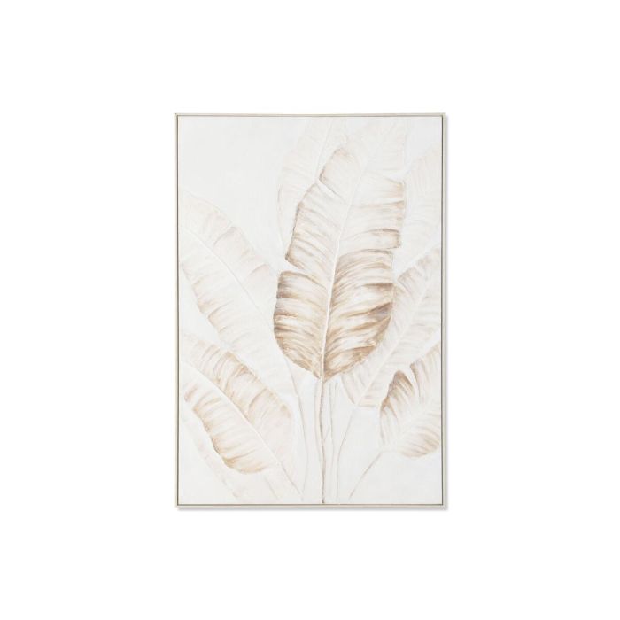 DKD Home Decor Cuadro Scandi Lienzo Hojas Palmera Blanco y Beige 152.5x102.5x5.5 cm Decoración de Hogar 0 DKD Home Decor Cuadro Scandi Lienzo Hojas Palmera Blanco y Beige 152.5x102.5x5.5 cm Decoración de Hogar 0