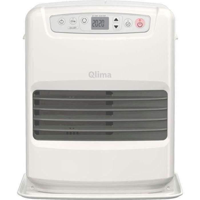 Qlima SRE3430C2 Estufa electrónica de queroseno 3 kW para 120m³ / 48m², Sistema antiolor, Termostato, Eficiencia Energética Qlima SRE3430C2 Estufa electrónica de queroseno 3 kW para 120m³ / 48m², Sistema antiolor, Termostato, Eficiencia Energética
