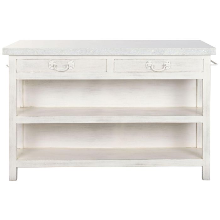 Mueble Auxiliar Home ESPRIT Blanco 147 x 77 x 92 cm 9