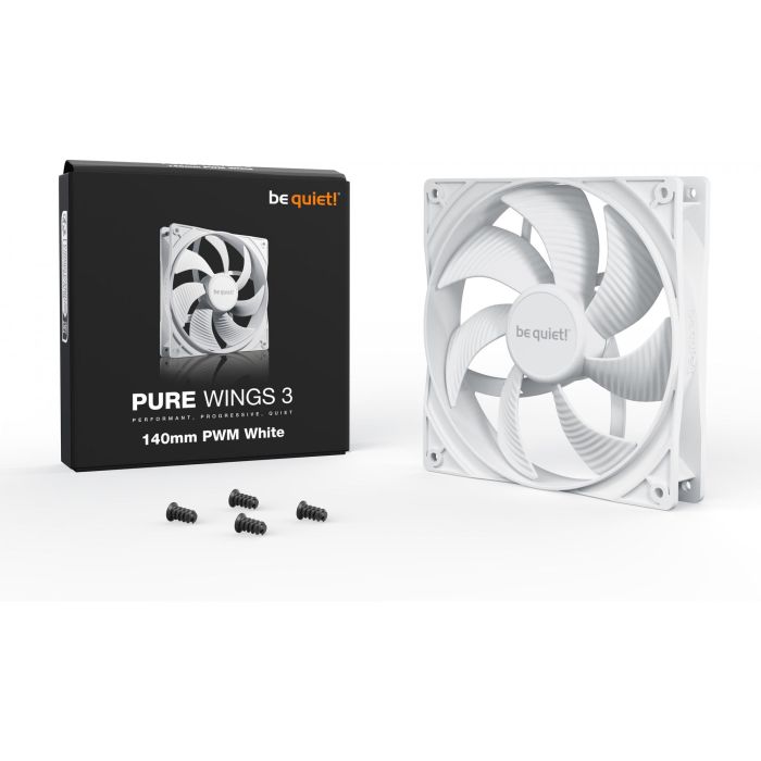 140mm be quiet! Pure Wings 3 PWM white 2