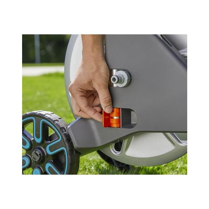 GARDENA 18541-20 Carro Manguera CleverRoll M Metall, Manual, Capacidad 60m, Acero Inoxidable y Plástico 3 GARDENA 18541-20 Carro Manguera CleverRoll M Metall, Manual, Capacidad 60m, Acero Inoxidable y Plástico 3
