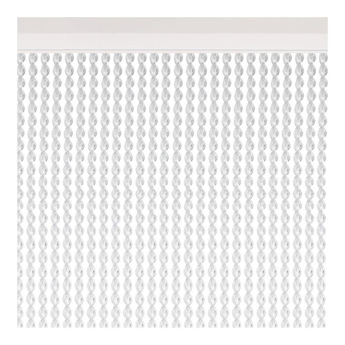 Acudam Cortina para puerta modelo Malta color cristal 90x210cm m63250 0 Acudam Cortina para puerta modelo Malta color cristal 90x210cm m63250 0