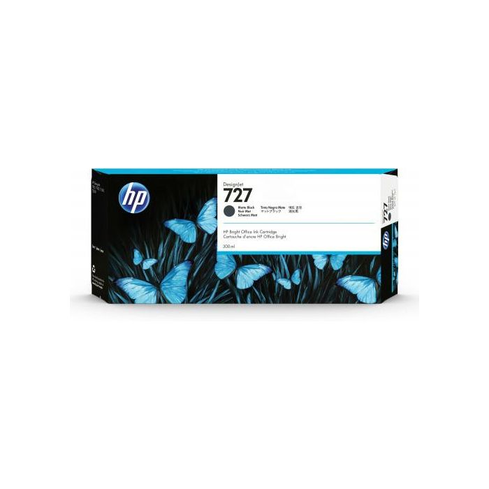 HP Designjet T920/T1500 Nº727 Cartucho Negro Mate superAlta 300ml HP Designjet T920/T1500 Nº727 Cartucho Negro Mate superAlta 300ml