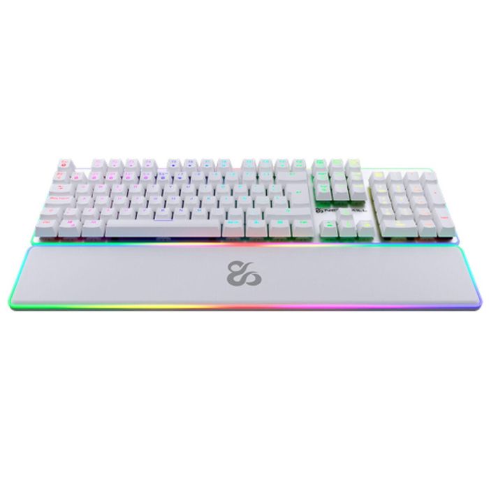 Teclado Newskill NS-KB-GUNGNYR-GAT-RE Blanco Qwerty Español QWERTY 2 Teclado Newskill NS-KB-GUNGNYR-GAT-RE Blanco Qwerty Español QWERTY 2