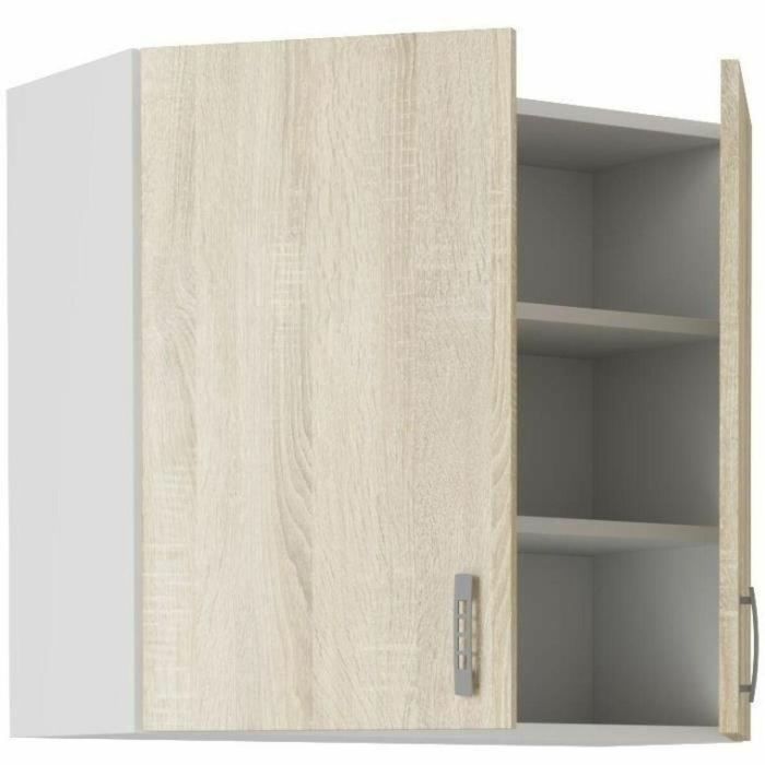 Armario alto SARA - 2 puertas - Decoración roble Sonoma - L80xP31xH71,5 cm - Hecho en Polonia 1 Armario alto SARA - 2 puertas - Decoración roble Sonoma - L80xP31xH71,5 cm - Hecho en Polonia 1