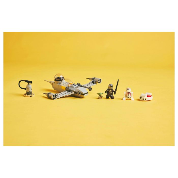 Lego Star Wars Caza Estelar N-1 de Mando y Grogu 75410 con 3 Personajes LEGO