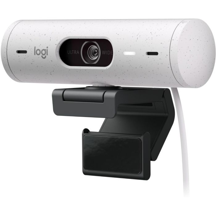 Logitech Webcam Brio 500 1080p 4MP, Autofocus, Rightlight 4 HDR, dFoV 90°, Micrófono Estéreo, Tapa Privacidad, USB-C, Blanco Crudo 1 Logitech Webcam Brio 500 1080p 4MP, Autofocus, Rightlight 4 HDR, dFoV 90°, Micrófono Estéreo, Tapa Privacidad, USB-C, Blanco Crudo 1