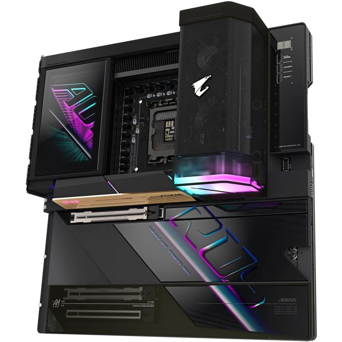 GIGABYTE Z890 AORUS XTREME AI TOP 9AZ89XTAT-00-G10 Placa Base Intel Core Ultra Serie 2 DDR5 9500MHz PCIe 5.0 Wi-Fi 7 Thunderbolt 5 3