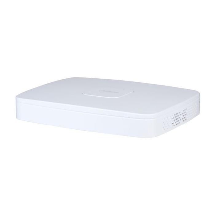 Dahua Grabador de red NVR 8 canales Smart 8 puertos PoE 80Mbps H.265 1HDD 1U Dahua Grabador de red NVR 8 canales Smart 8 puertos PoE 80Mbps H.265 1HDD 1U