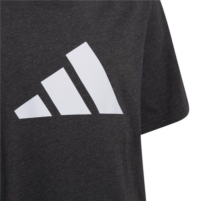 Camiseta de Manga Corta Infantil Adidas HG8856 Negro