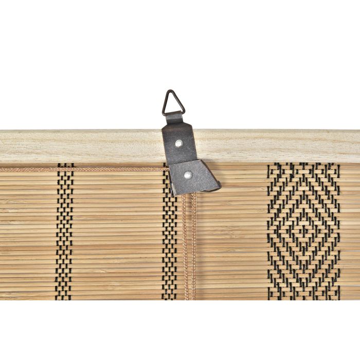 DKD Home Decor Estor Balines Marron Oscuro Bambu 3 x 175 x 90 cm 3