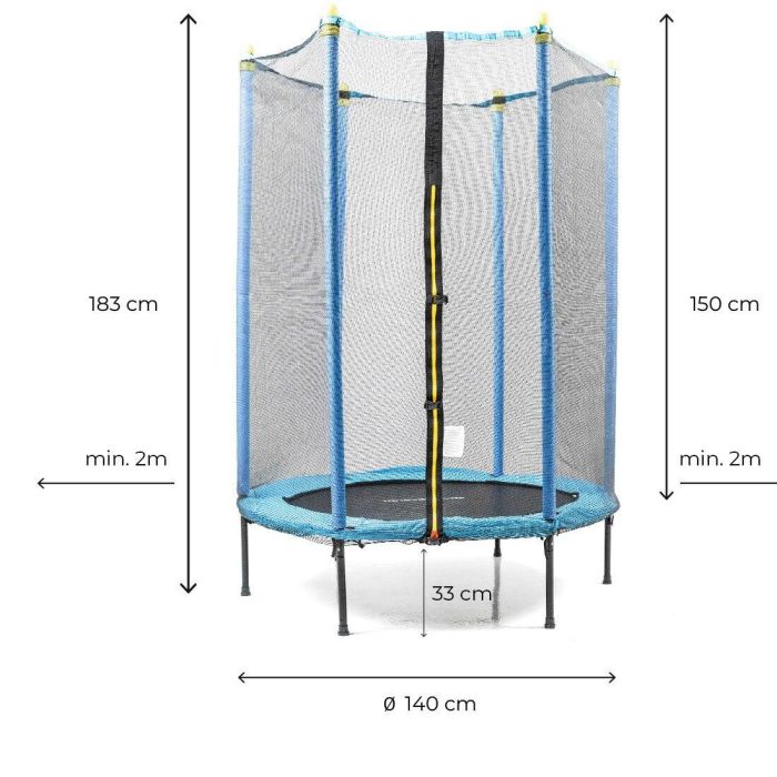 Cama Elástica Infantil con Red de Seguridad Zuply InnovaGoods 3