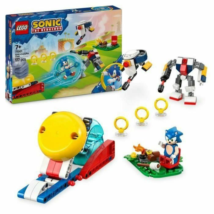 Juego de construccion batalla de sonic en la hoguera lego sonic