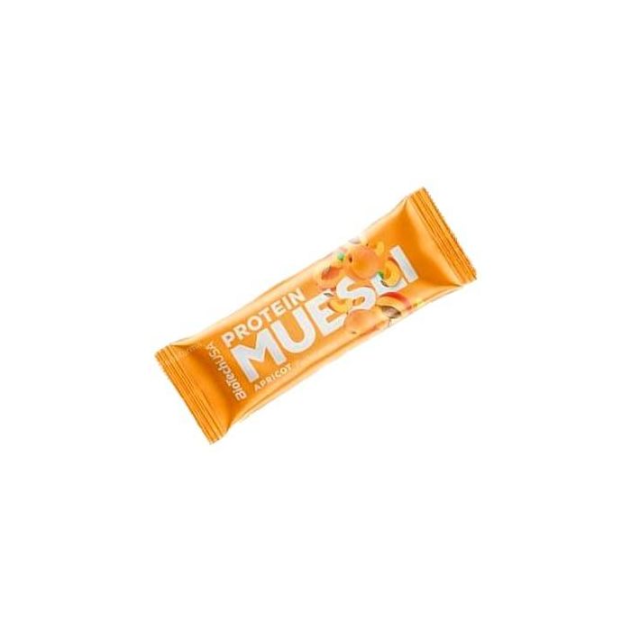 BIOTECHUSA Protein Muesli Albaricoque - Pack de 28 unidades de 30g