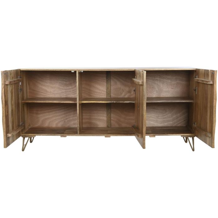Buffet Colonial DKD Home Decor Natural Dorado 45 x 75 x 160 cm 7 Buffet Colonial DKD Home Decor Natural Dorado 45 x 75 x 160 cm 7