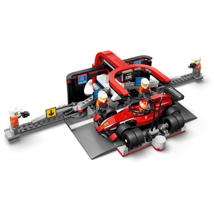 Lego Juego de Construcción City Fórmula 1 Parada en Boxes con Equipo de Mecánicos y Coche Ferrari para Niños +6 Años 4 Lego Juego de Construcción City Fórmula 1 Parada en Boxes con Equipo de Mecánicos y Coche Ferrari para Niños +6 Años 4