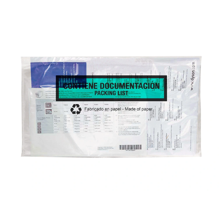 Q-connect Sobre Autoadhesivo Portadocumentos Multilingüe 240x135 mm sin Ventana Paquete 100 Unidades 5