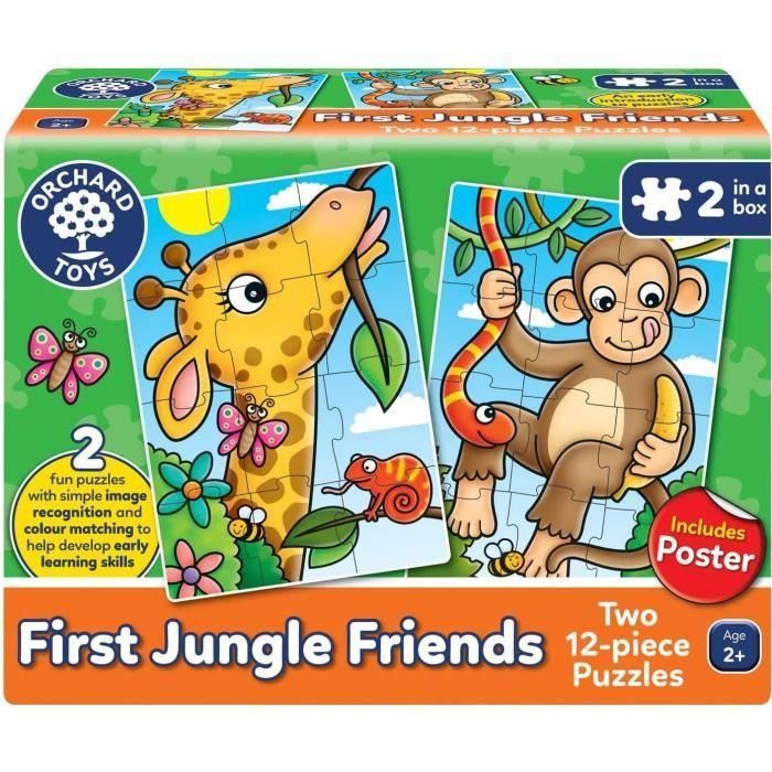 Amigos de la Selva - Puzzle - HUERTO Amigos de la Selva - Puzzle - HUERTO