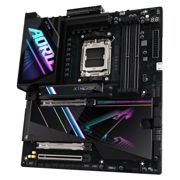 Gigabyte GA-X870E A XTREME AI TOP (AM5) Placa base para AMD Ryzen, DDR5, Wi-Fi 7, LAN 10 GbE, ATX Extendida 3 Gigabyte GA-X870E A XTREME AI TOP (AM5) Placa base para AMD Ryzen, DDR5, Wi-Fi 7, LAN 10 GbE, ATX Extendida 3