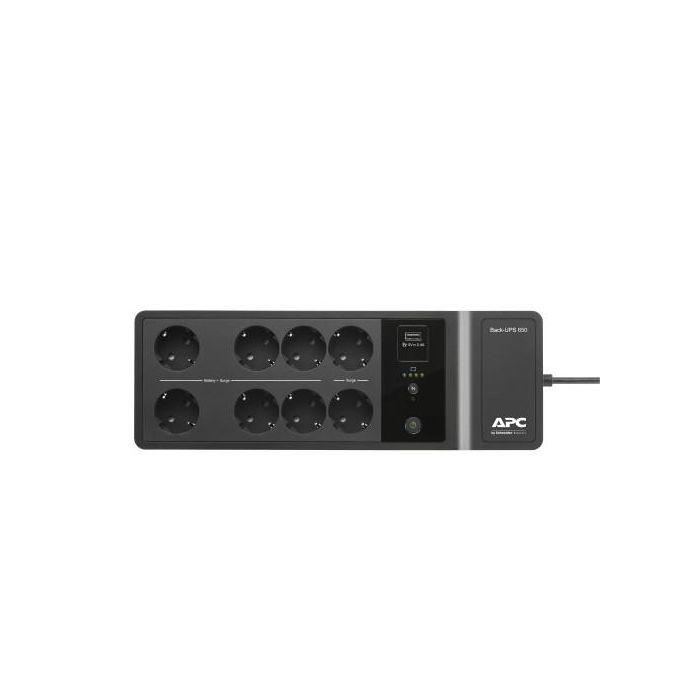 APC Back-UPS 650VA 230V 1 USB charging port - (Offline-) USV sistema de alimentación ininterrumpida (UPS) En espera (Fuera de línea) o Standby (Offline) 0,65 kVA 400 W 8 salidas AC 11