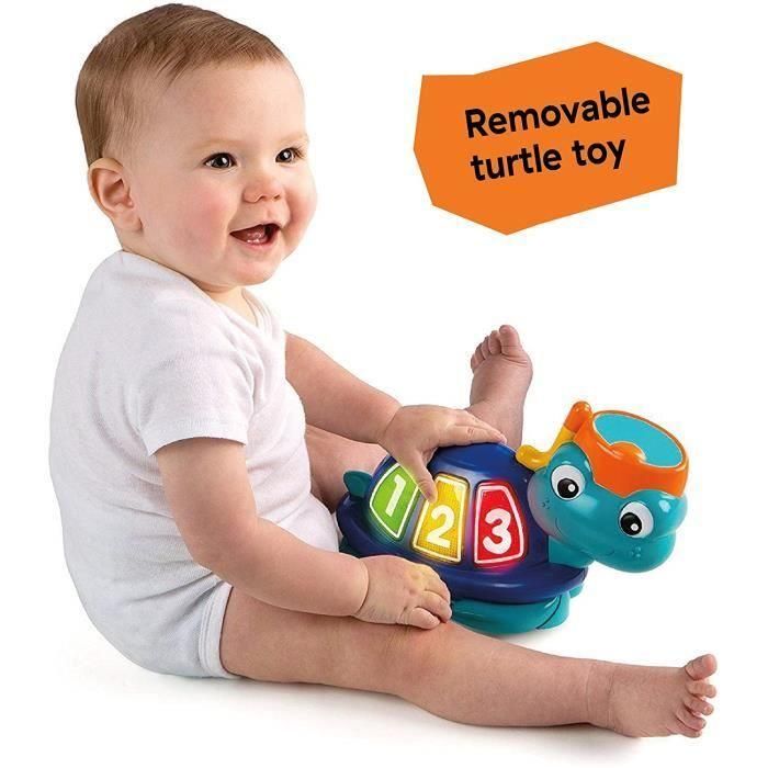 Baby Einstein Saltador y Centro de Actividades Neptune's Ocean Discovery, 360º y Altura Ajustable para Bebés con Actividades Marinas 2