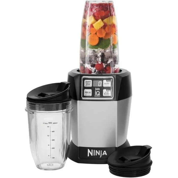 Ninja BN495EU Batidora de Vaso 0,7 L 1000 W Antracita Negro Gris 1