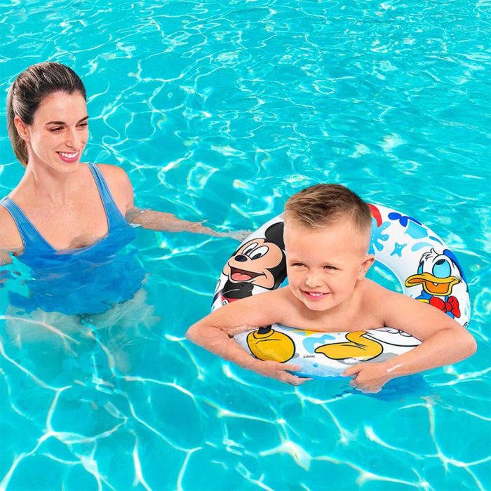 Flotador Hinchable Bestway Mickey Mouse Ø 56 cm 1 Flotador Hinchable Bestway Mickey Mouse Ø 56 cm 1