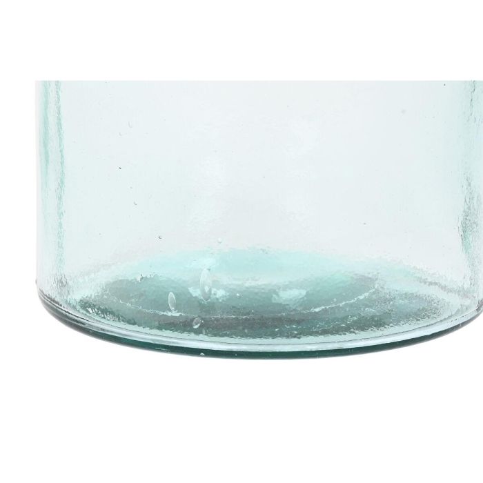 Jarrón Home ESPRIT Transparente Junco Cristal reciclado Natural 25 x 25 x 75 cm 1 Jarrón Home ESPRIT Transparente Junco Cristal reciclado Natural 25 x 25 x 75 cm 1