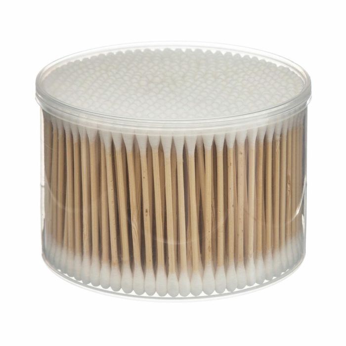 5Five Bastoncillos de Algodón con Mango de Bambú y Poliestireno, 500 Unidades