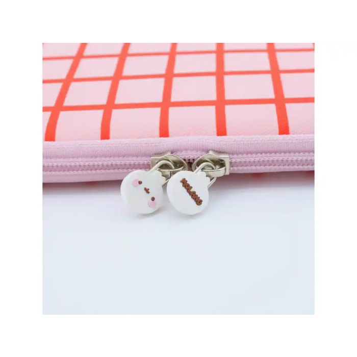 Wondee Funda Portátil Compatible hasta 14 Pulgadas Molang Pink con Cierre Cremallera y Protección Anti-Golpes 3