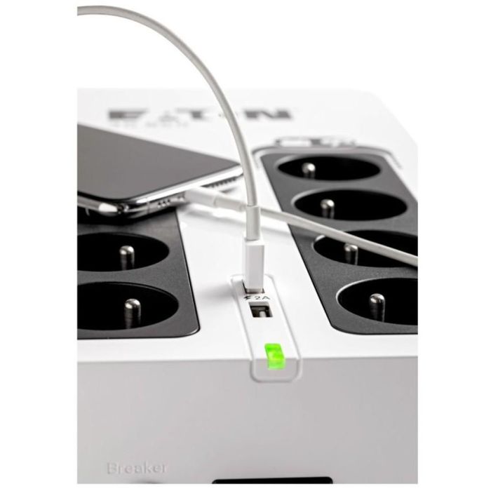 SAI Interactivo Eaton 3S850D 510W Blanco 4