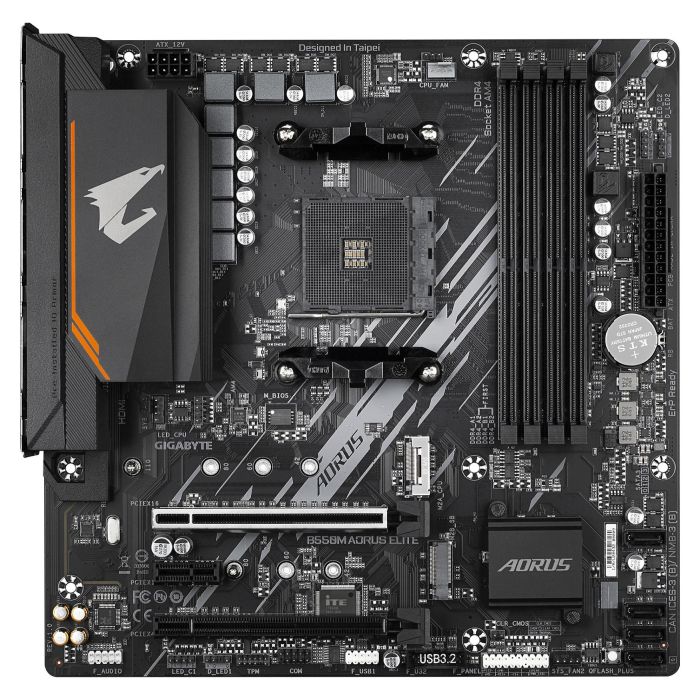 Gigabyte B550M AORUS ELITE Placa Base mATX Socket AM4 para Procesadores AMD Ryzen