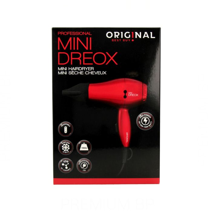 Sinelco Dreox Secador Mini Rojo Sinelco Dreox Secador Mini Rojo