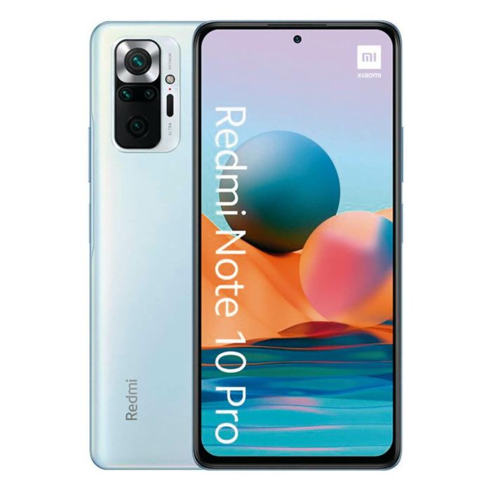 Smartphone Xiaomi Redmi Note 10 Pro 6,67" Qualcomm Snapdragon 732G 6 GB RAM 64 GB Azul Smartphone Xiaomi Redmi Note 10 Pro 6,67" Qualcomm Snapdragon 732G 6 GB RAM 64 GB Azul