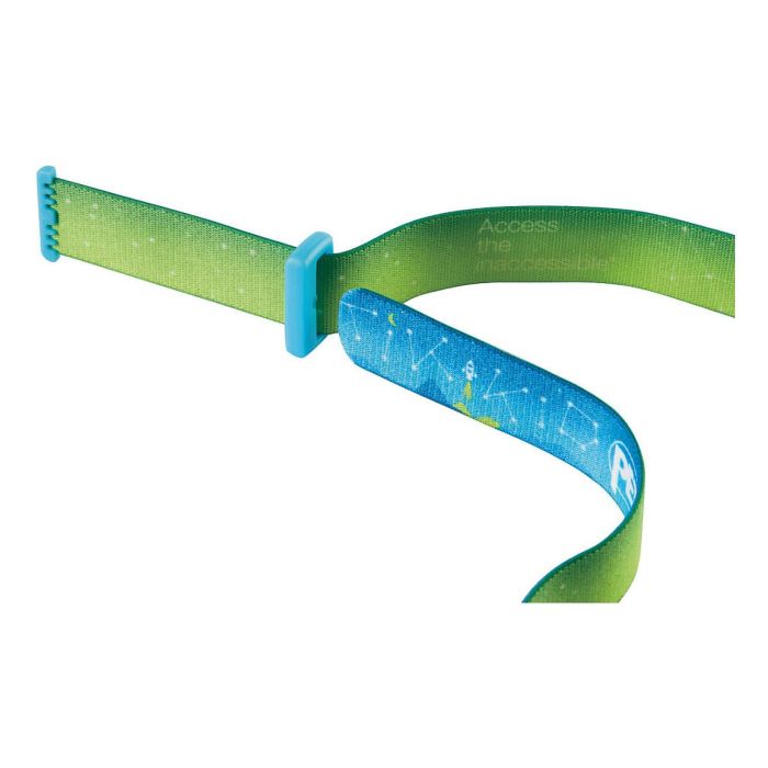 Petzl TIKKID Linterna Frontal, Azul, 30 Lúmenes Máx., 160h Autonomía, IPX4, Incluye 3 Pilas AAA