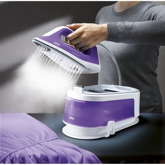 Braun IS1014VI Generador de Vapor 6 Bares 1.5L Morado/Blanco 4