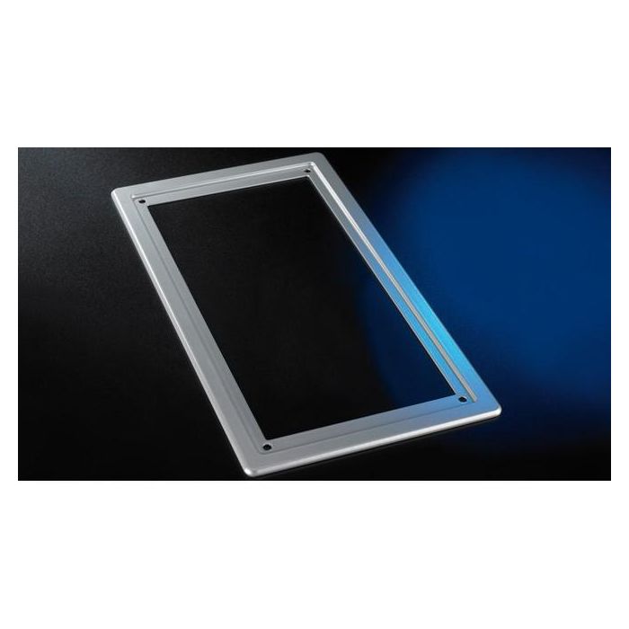 AGFEO 6101146 UP-Abdeckrahmen de Aluminio Plata Compatible con Premium TFE