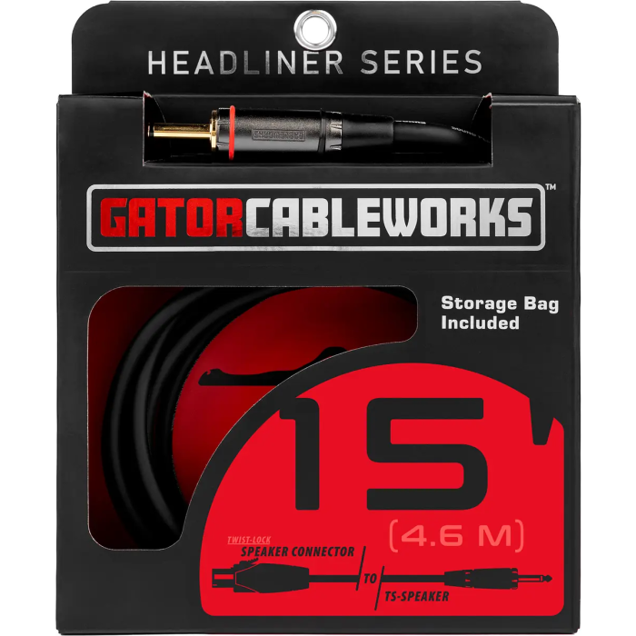 Cableworks Cable de Altavoz Jack a Speakon - 4,5 Metros 3 Cableworks Cable de Altavoz Jack a Speakon - 4,5 Metros 3