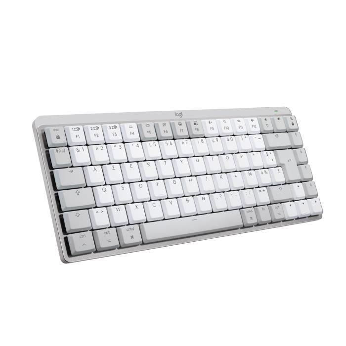 Logitech - teclado inalámbrico para Mac - MX MECHANICAL MINI - GRIS PALA Logitech - teclado inalámbrico para Mac - MX MECHANICAL MINI - GRIS PALA