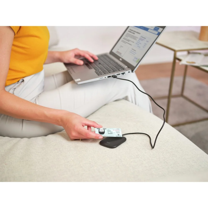 Trust Lector de Tarjetas Inteligentes Ceto Sin Contacto USB-A Color Negro 10