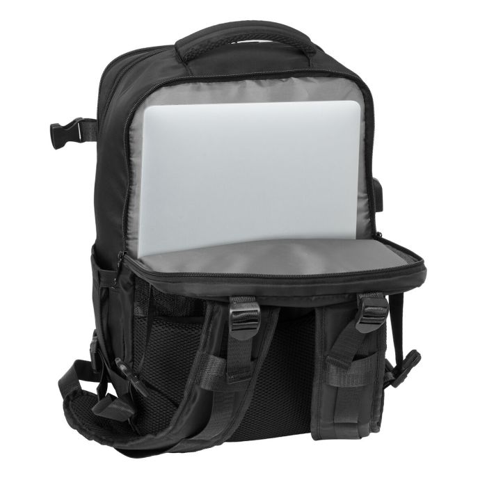 Mochila Escolar Safta Negro Negro 6 Mochila Escolar Safta Negro Negro 6