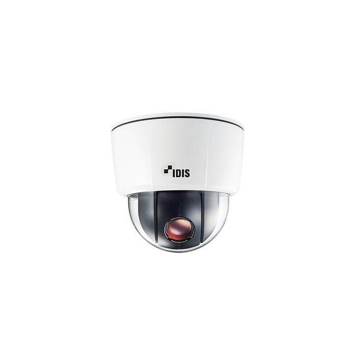Idis Domo IP PTZ zoom x30 (5.2-156mm) antivandálico WDR H.265 IK10 IP67 24V/PoE. Audio, alarma, calefactor, NDAA Idis Domo IP PTZ zoom x30 (5.2-156mm) antivandálico WDR H.265 IK10 IP67 24V/PoE. Audio, alarma, calefactor, NDAA