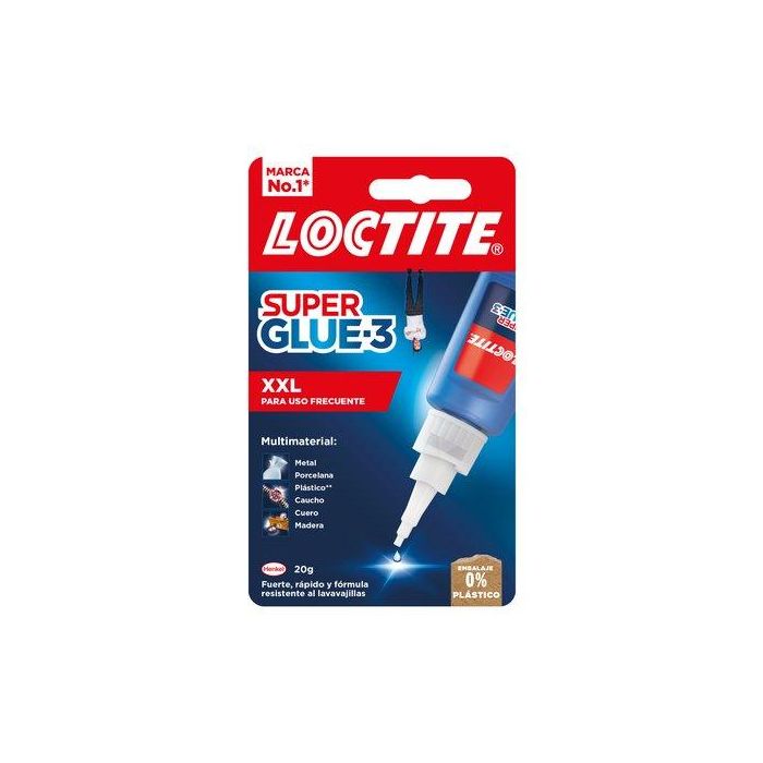 Loctite Super Glue-3 Adhesivo Instantáneo XXL 20 gr