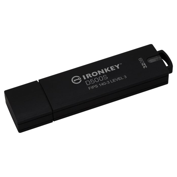 Kingston IronKey D500S 32GB USB 3.2 Gen 1 FIPS 140-3 AES-256 Memoria USB 5