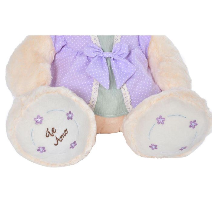 Peluche Kids DKD Home Decor Rosa Lila 20 x 50 x 42 cm (2 Unidades) 1 Peluche Kids DKD Home Decor Rosa Lila 20 x 50 x 42 cm (2 Unidades) 1