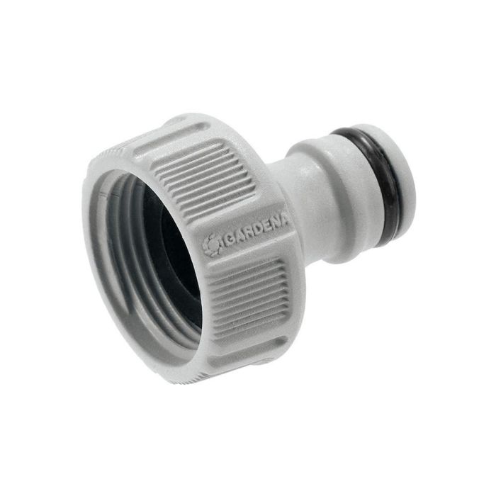 Gardena Adaptador macho 3/4" para grifo, anti UV y anti hielo, polipropileno