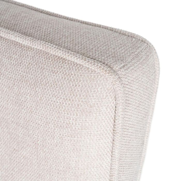 Cabecero Beige Tejido Dormitorio 160 X 12 X 100 cm