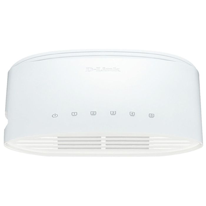 D-Link Unmanaged, 5 x RJ-45, 1000BASE-T Gigabit Ethernet, MAC 2K, QoS, Jumbo frame, 111 x 75 x 30 mm D-Link Unmanaged, 5 x RJ-45, 1000BASE-T Gigabit Ethernet, MAC 2K, QoS, Jumbo frame, 111 x 75 x 30 mm